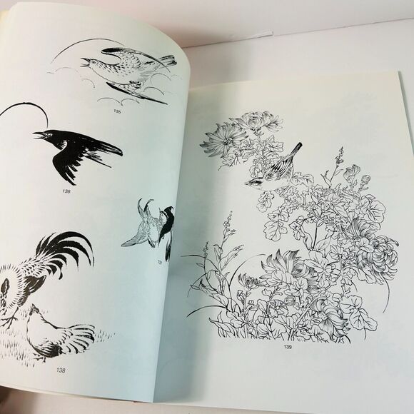 Japanese Animal and Floral 310 Designs Dover Clip Art CD Book 2006 NEW - Picture 3 of 5